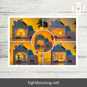 Valentine Love Truck Lantern Bundle, 5 Template SVG Paper Cut File https://lightboxsvg.net/valentine-love-truck-lantern-bundle-5-template-svg-paper-cut-file/