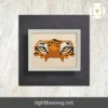 3D Tiger Face Shadow Box SVG, Layered Paper Cut Files for Cricut, Silhouette, Laser Cutting