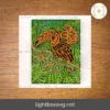 Toucan Zentangle 3D Mandala SVG, Multilayer Laser Cut Panel