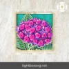 Hydrangea 3D Zentangle SVG, Layered Papercraft Files for Cricut & Laser Cutting